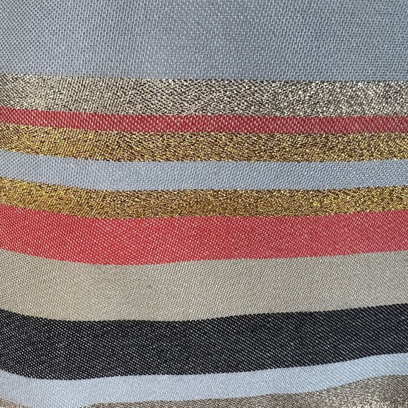 Coral, Gold, Black and White multicoloured skirt in size 4 - Picture 3 of 6